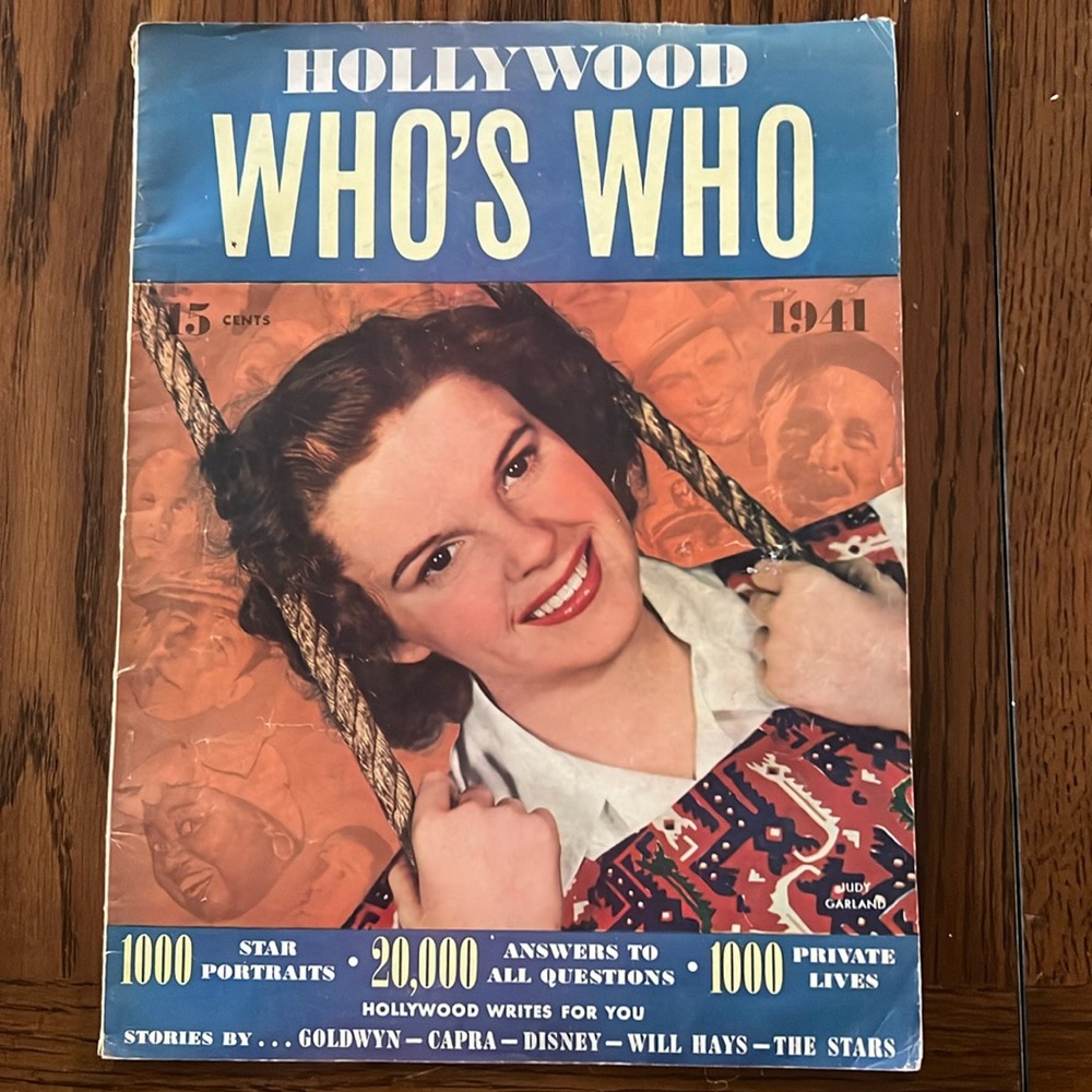 Vintage Magazine (Judy Garland Cover)